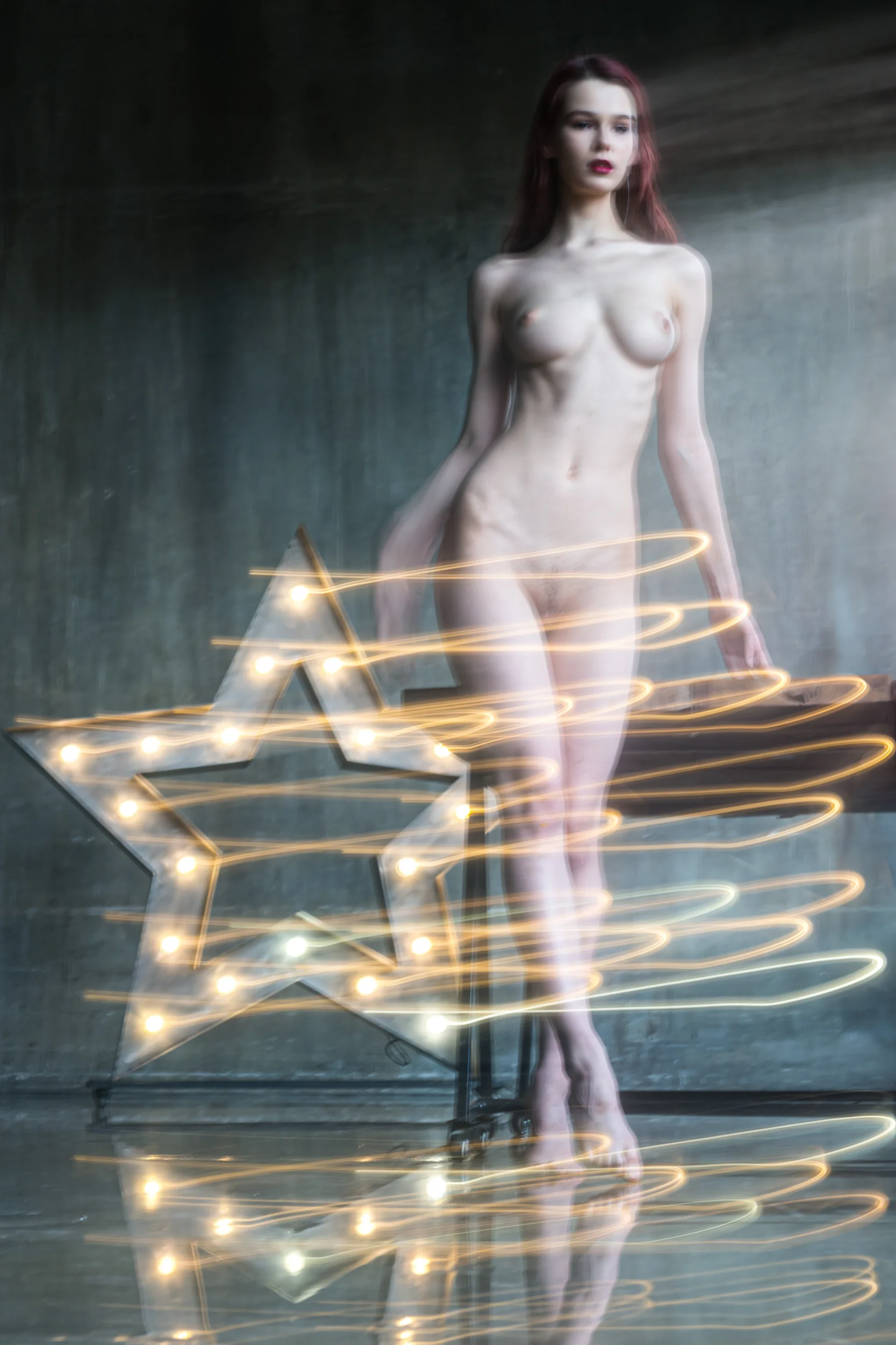 irina telicheva flashing