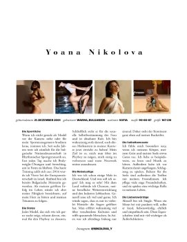 Yoana Nikolova ? latest upload