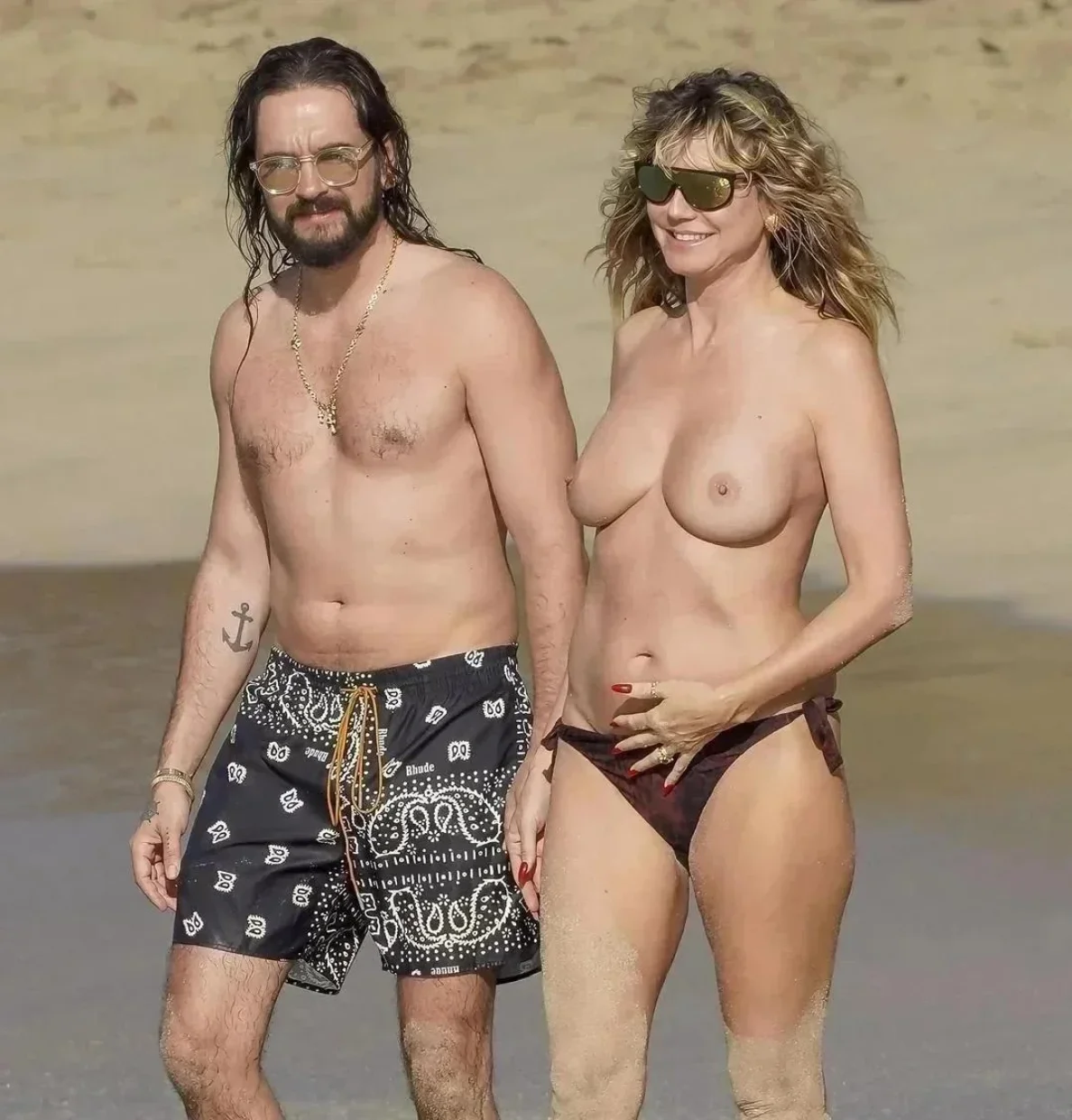 heidi klum nude