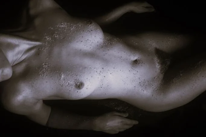 melancholic model instagram outdoor nude