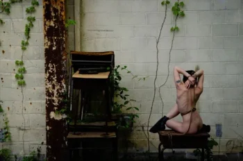 melancholic model naked