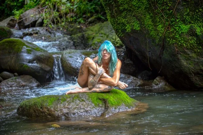 x therealslimcadi outdoor nude